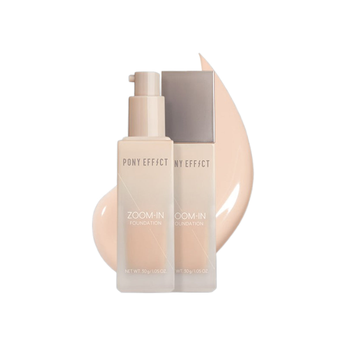 PONY EFFECT Zoom-In Liquid Foundation (4 Colors)