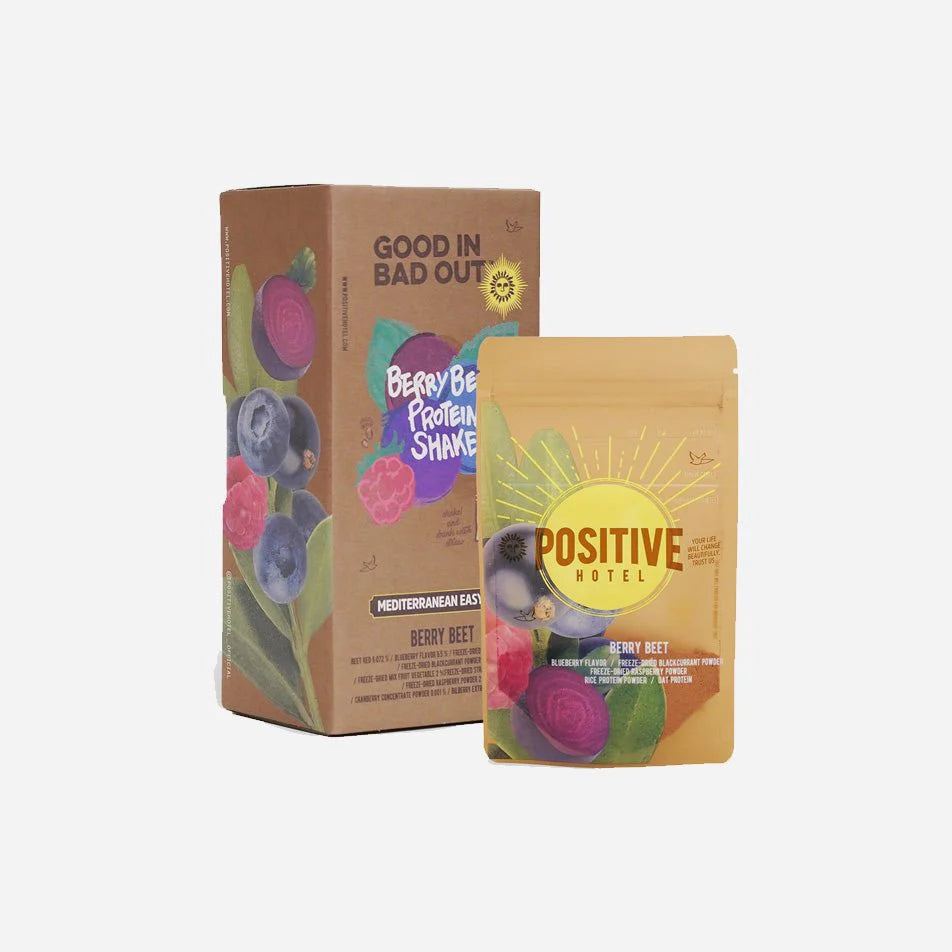 Positivo Hotel Mediterranean Bag Easy Berry Berry Protein 1box (45g* 9)