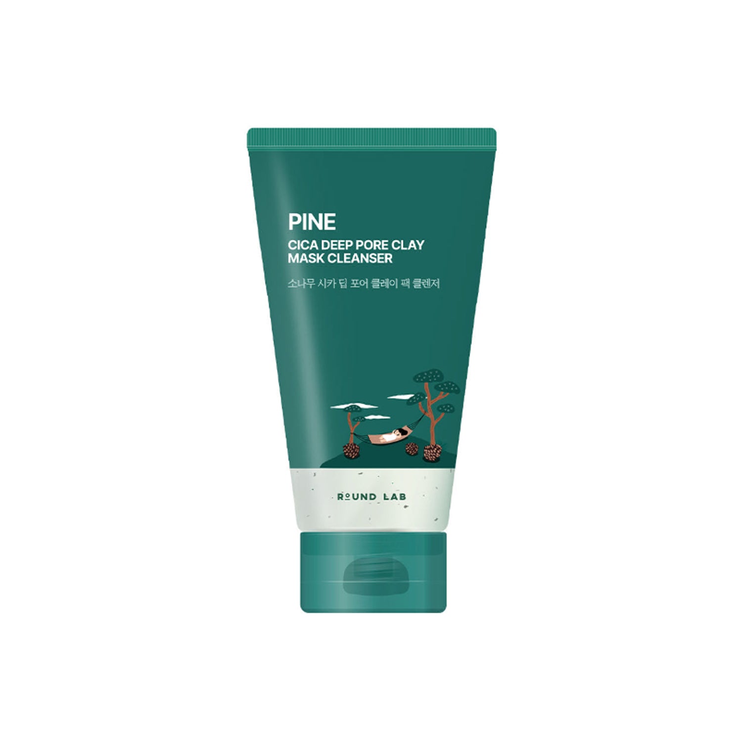 ROUND LAB Pine Cica Deep Pore Clay Mask Cleanser 150ml