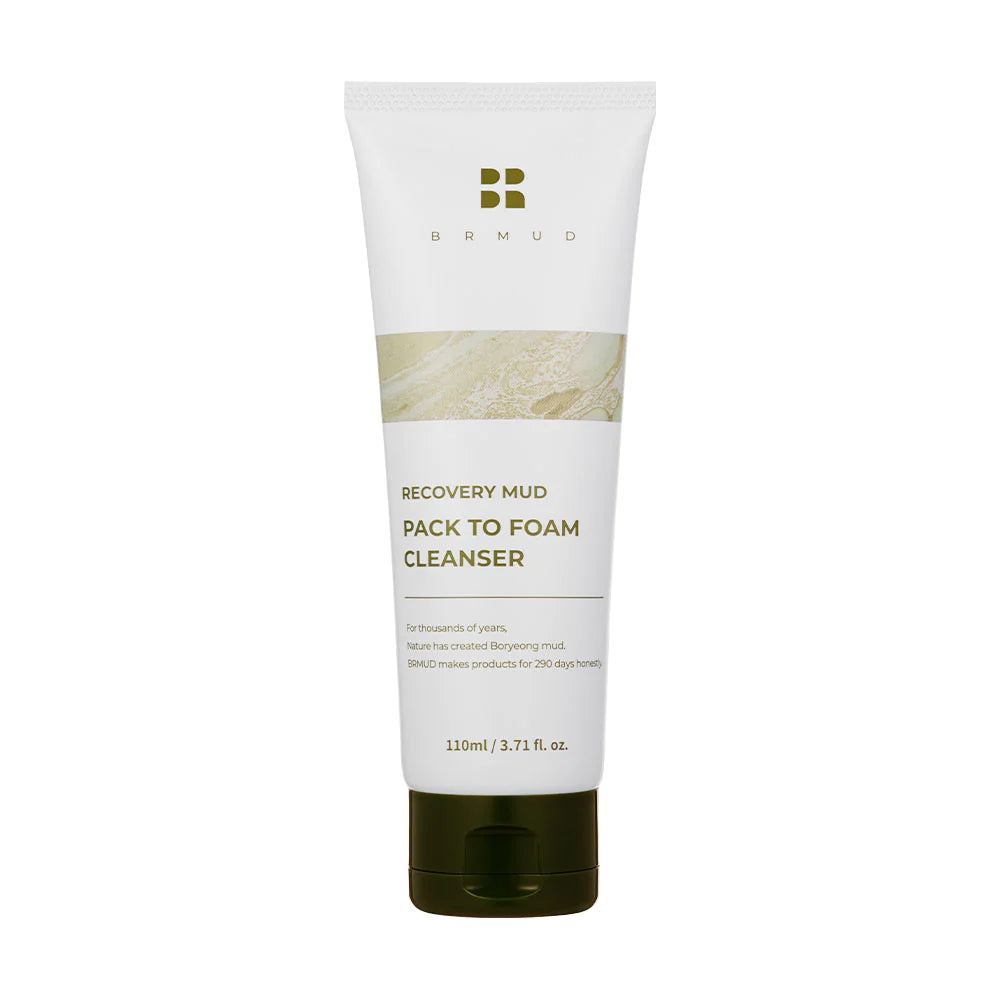 BRMUD Recovery Mud Pack to Foam Cleanser 110ml