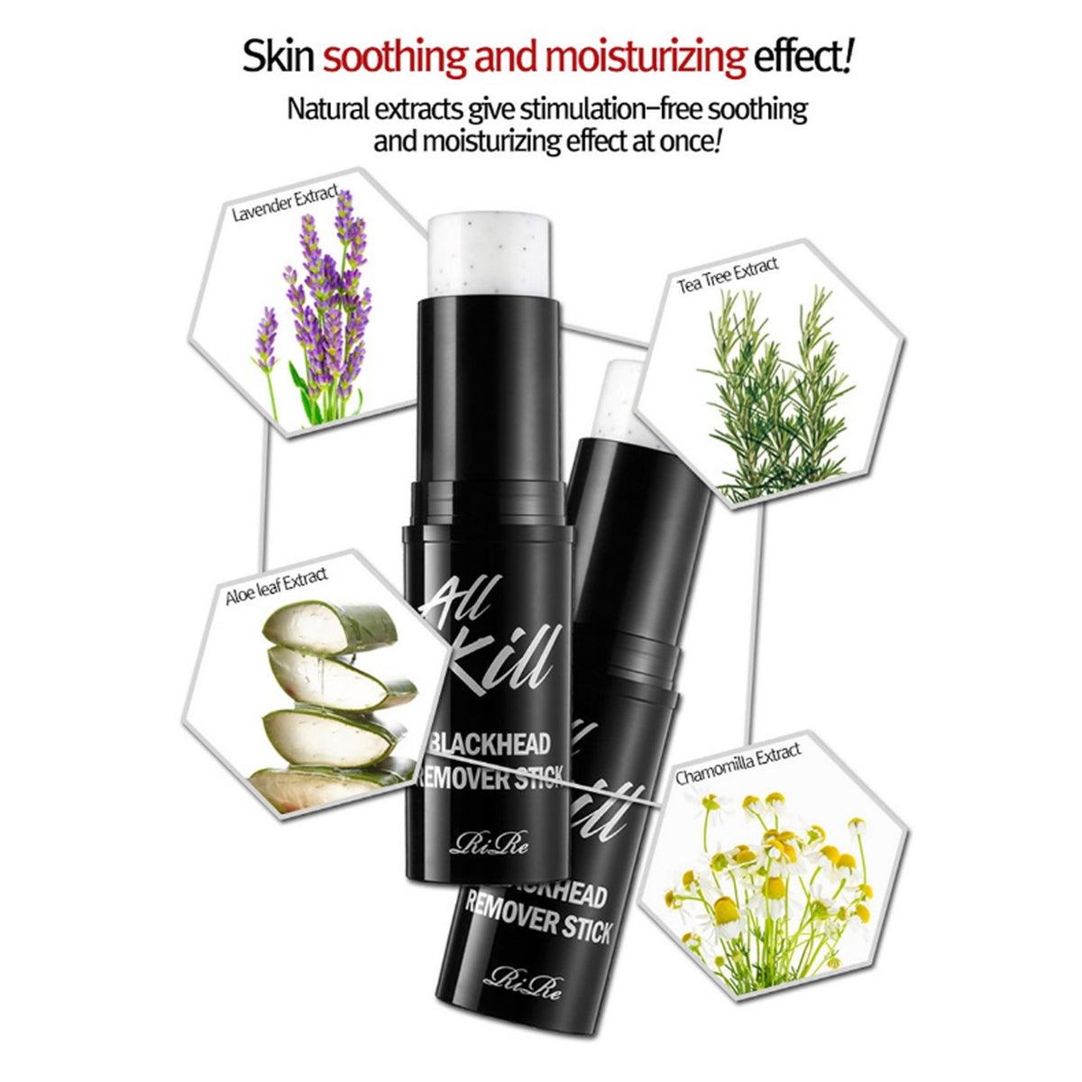 RiRe All Kill Blackhead Remover Stick 10g