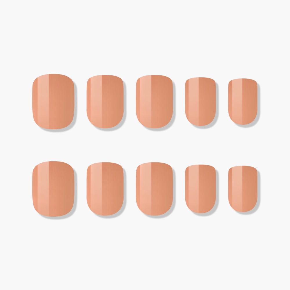 Consejos de uñas Muzmak 36pcs #Royal Milktea (cuadrado corto)