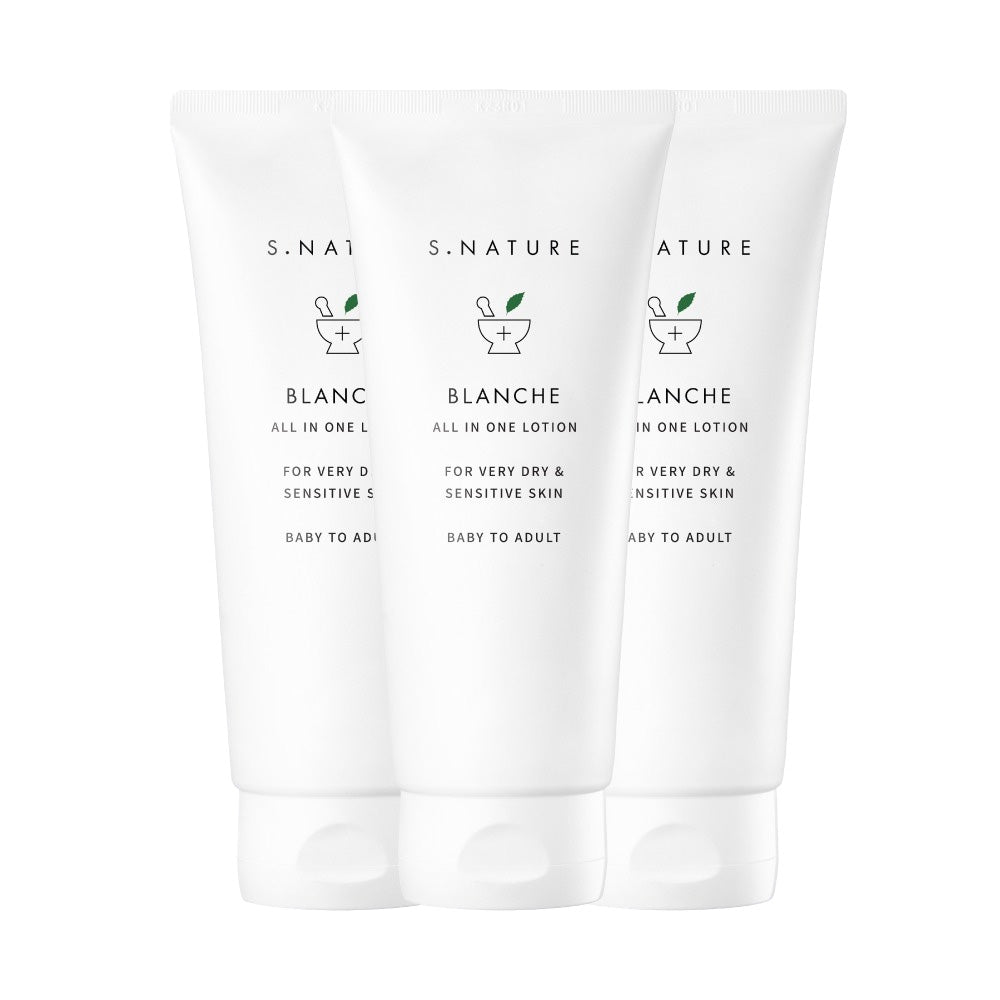 S.Nature Blanche todo en una loción 200 ml x 3ea