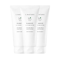 S.Nature Blanche todo en una loción 200 ml x 3ea