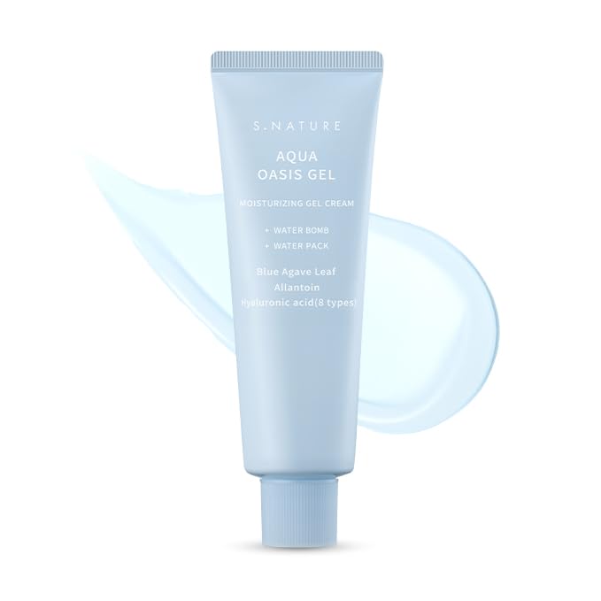 S.NATURE Aqua Oasis Hydrating Gel Cream 80ml + Squalane Serum 70ml