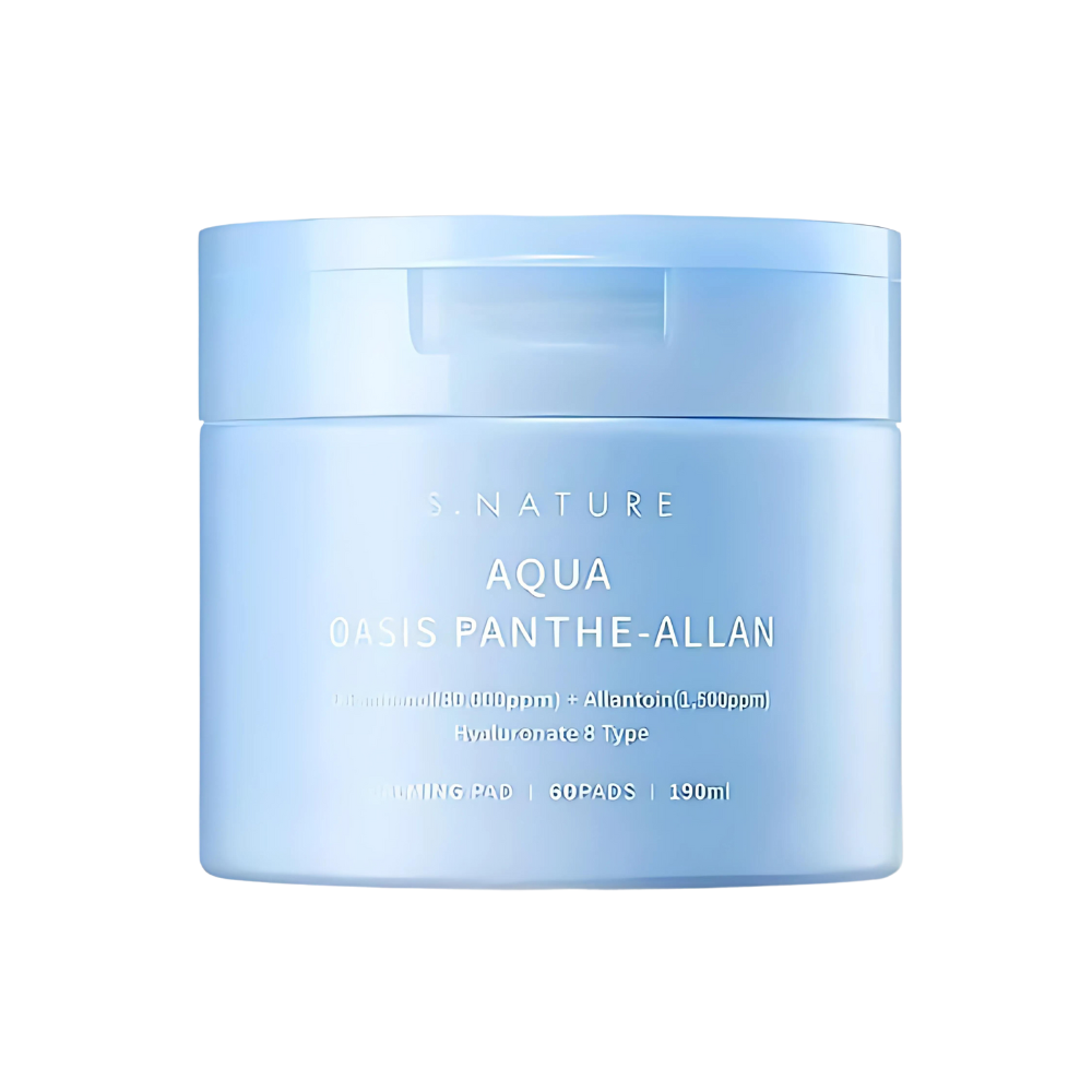S.NATURA Aqua Oasis Panthe-Allan Padrena calmante 190 ml x 60ea