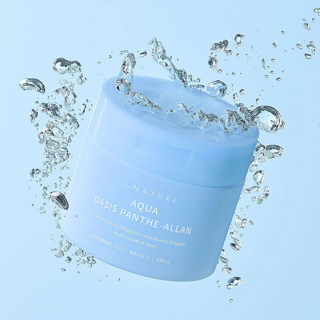 S.NATURA Aqua Oasis Panthe-Allan Padrena calmante 190 ml x 60ea