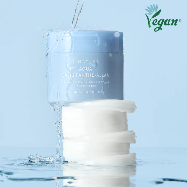 S.NATURA Aqua Oasis Panthe-Allan Padrena calmante 190 ml x 60ea