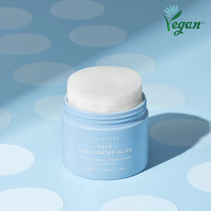 S.NATURA Aqua Oasis Panthe-Allan Padrena calmante 190 ml x 60ea