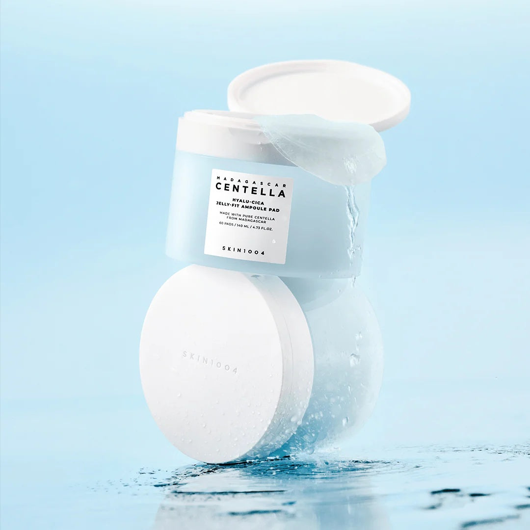 1+1 SKIN1004 Madagascar Centella Hyalu-Cica Jelly Fit Ampoule Pads 140ml 60ea