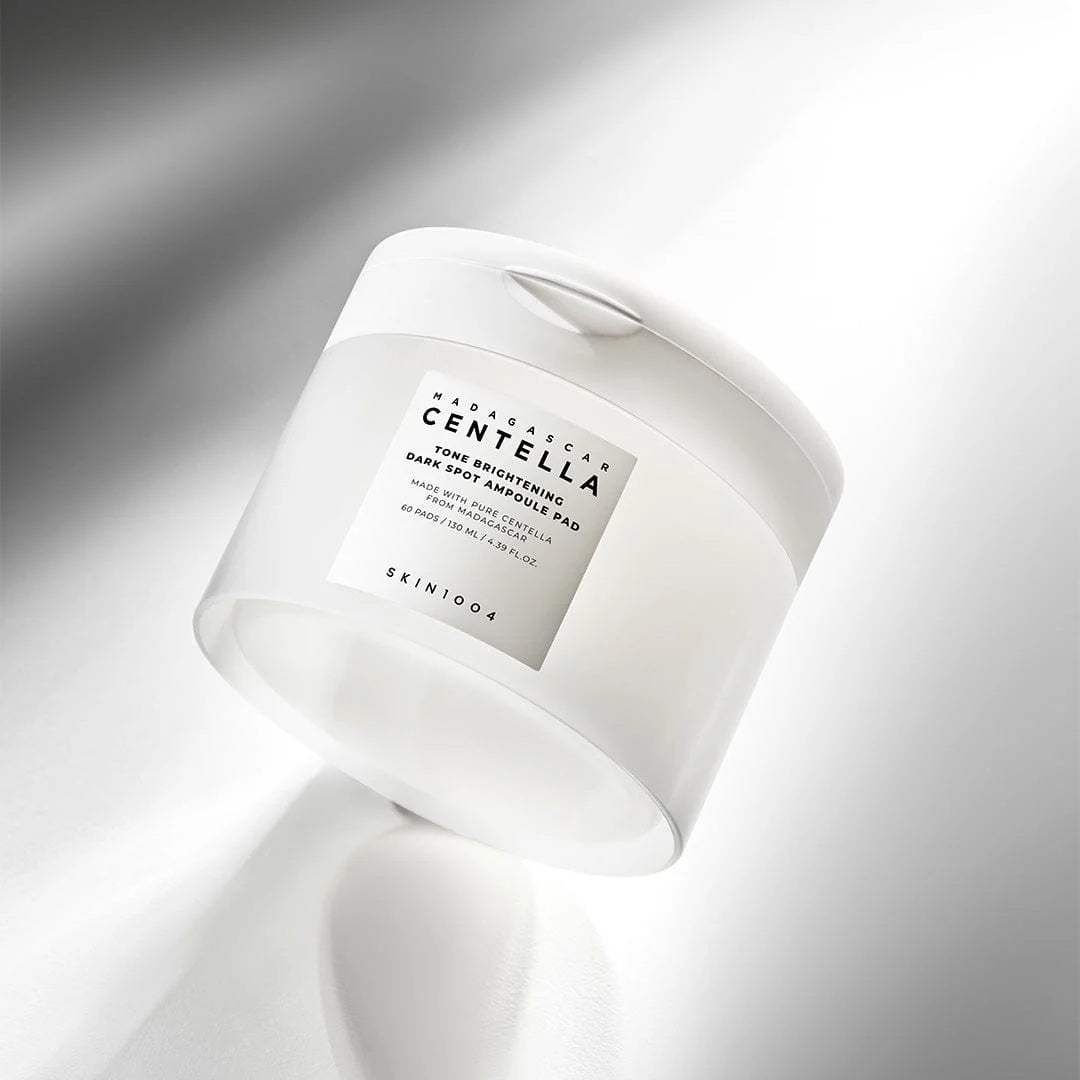 1+1 SKIN1004 Madagascar Centella Tone Brightening Dark Spot Ampoule Pads 130ml 60ea