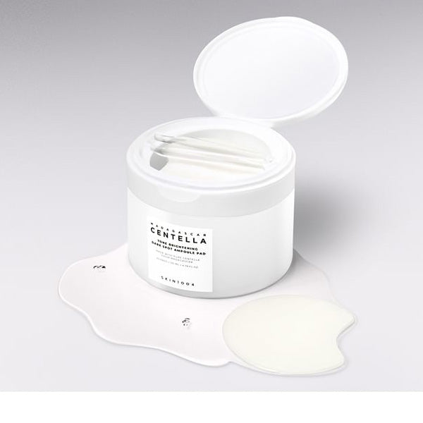 1+1 SKIN1004 Madagascar Centella Tone Brightening Dark Spot Ampoule Pads 130ml 60ea