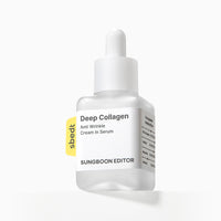 Sungboon Editor Deep Collagen Anti-Wrinkle Cream en suero 30 ml