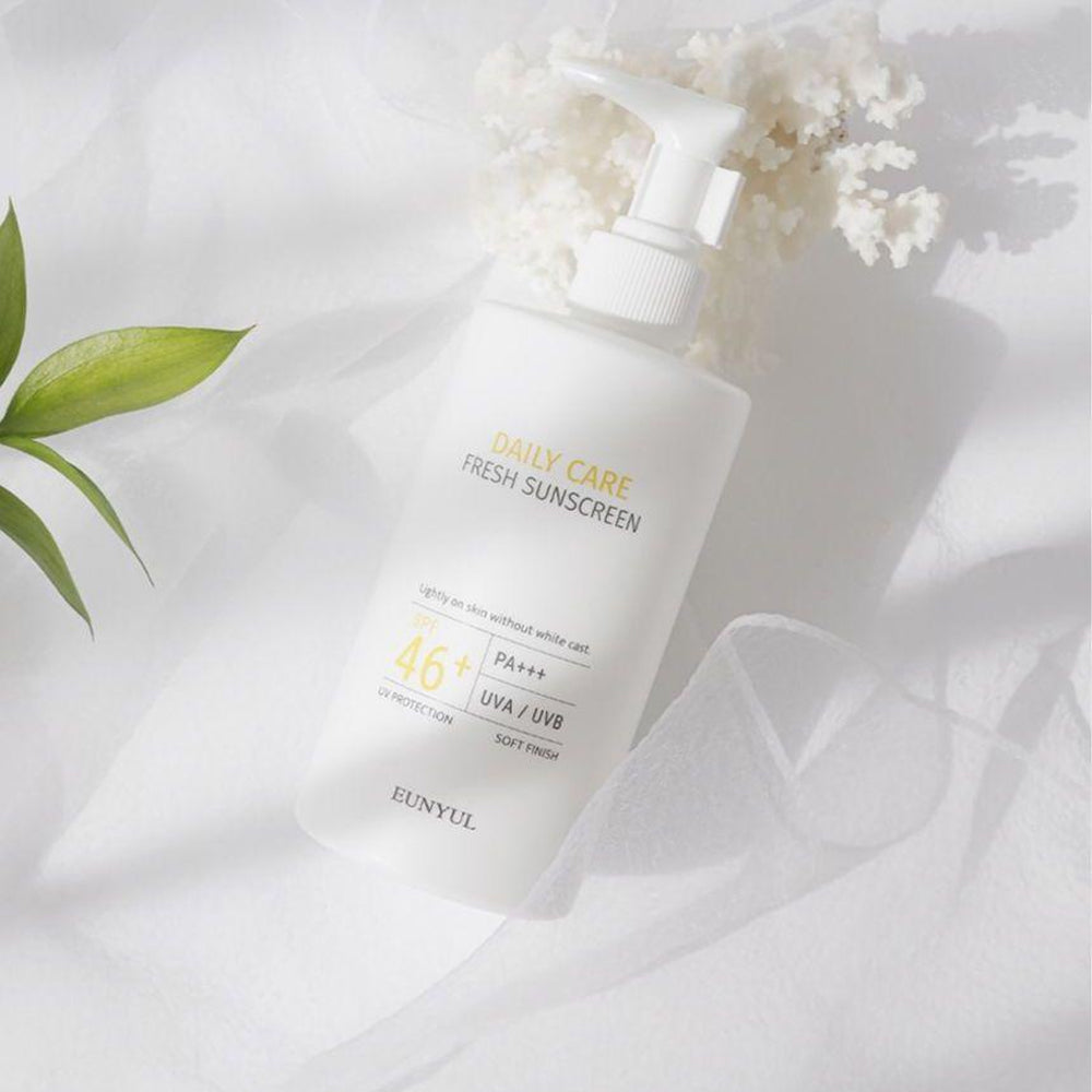 (NEWK) EUNYUL Daily Care Fresh Sunscreen Pump Version 300ml - DODOSKIN