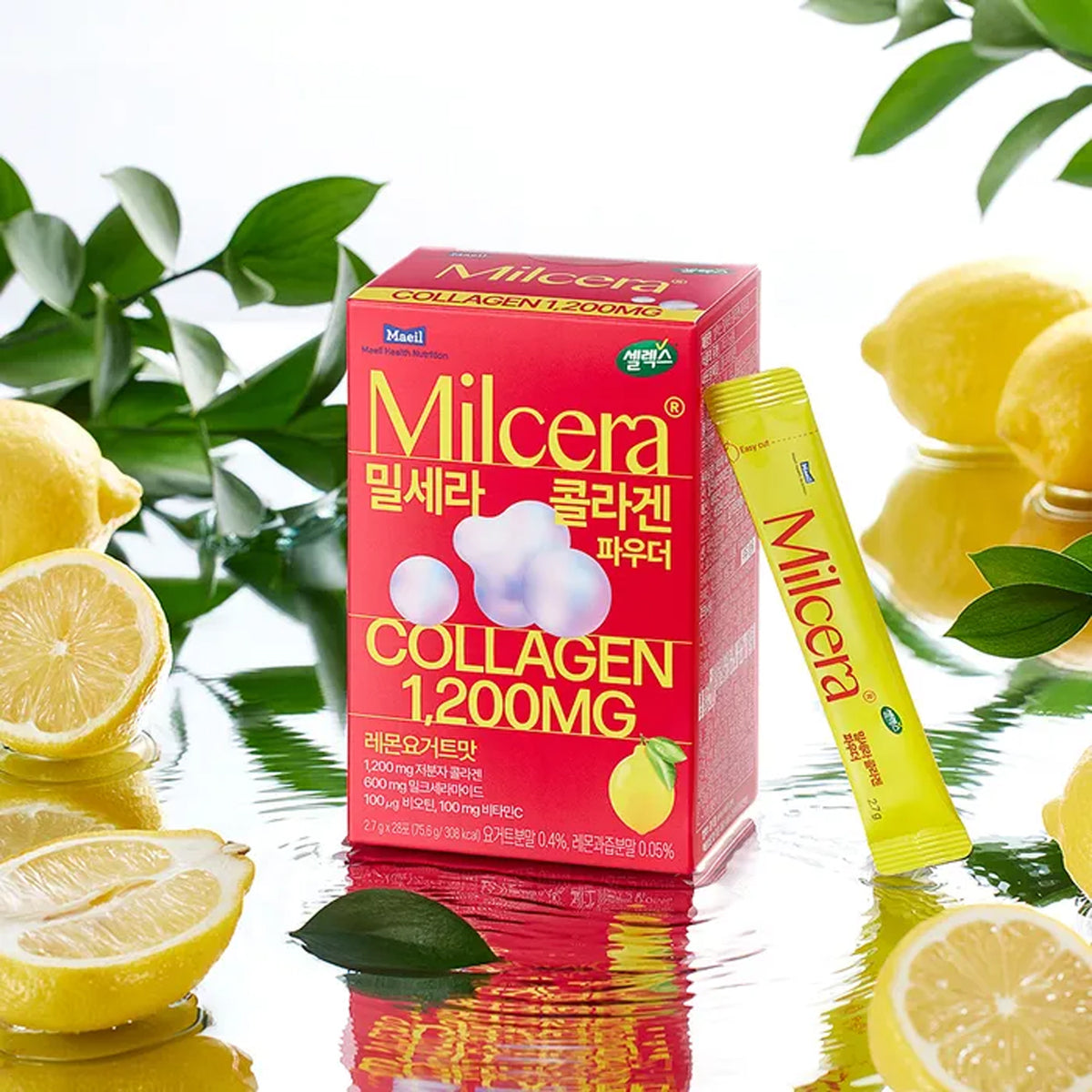 Selex Milcera Collagen Powder Stick (28 Sachets) / Milk Ceramide