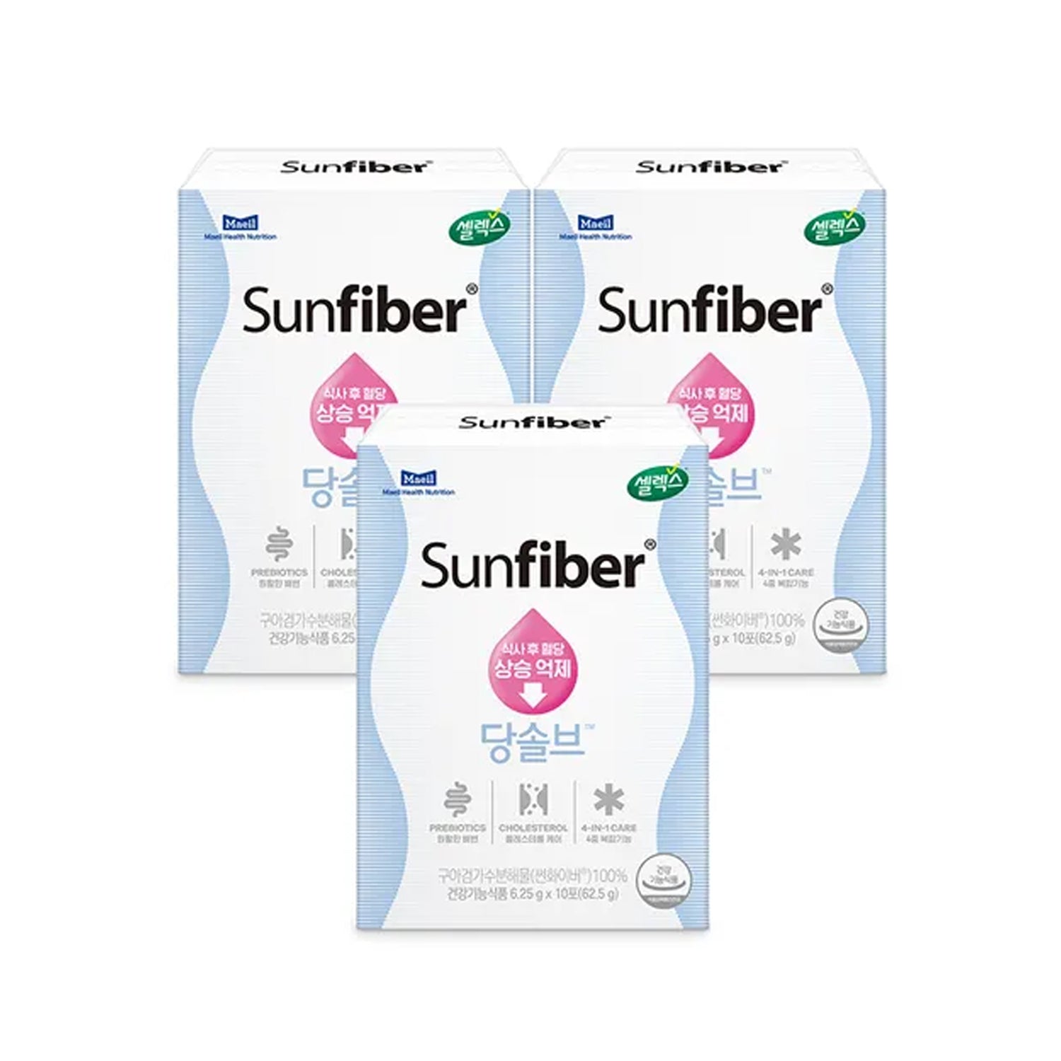 Selex Sunfiber Solv Blood Glycemic Care Stick 3 Boxes (30 Days)