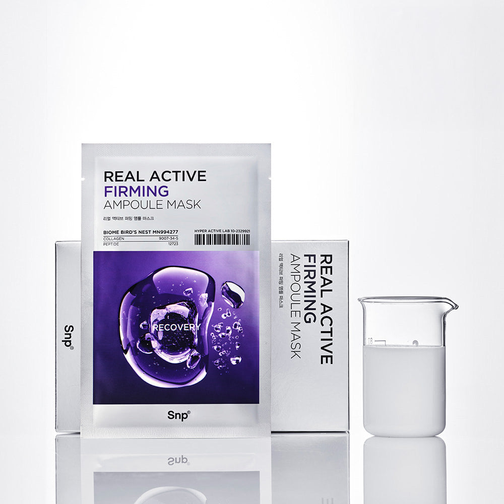 Snp Real Active Firming Ampoule Mask Sheet 10ea