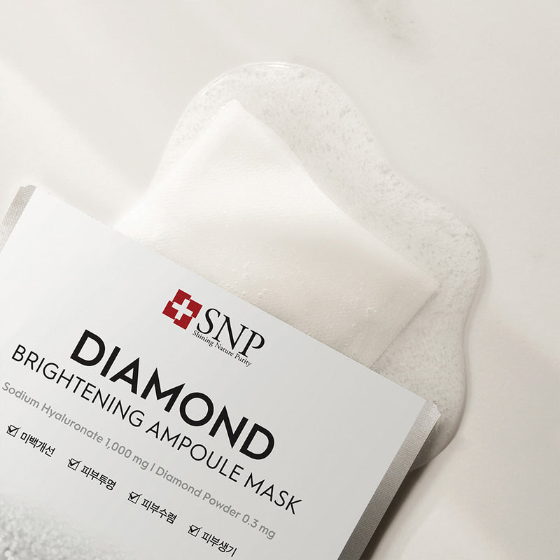 Máscara de ampolla de diamantes SNP 25ml x 10ea