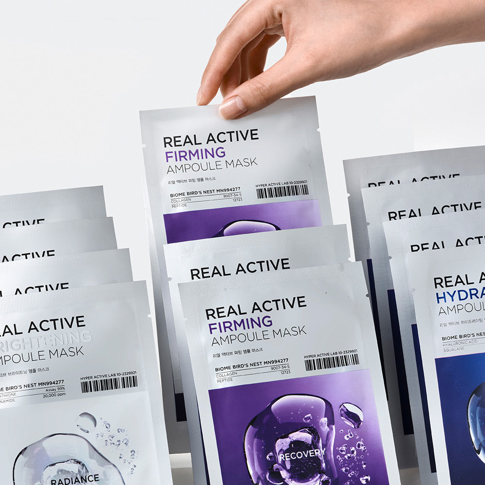 Snp Real Active Firming Ampoule Mask Sheet 10ea