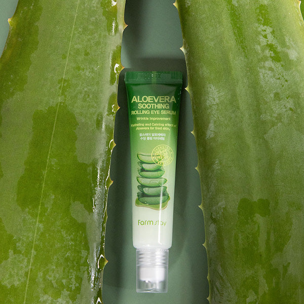 Farmstay Aloe Vera Soothing Rolling Eye Serum 25ml