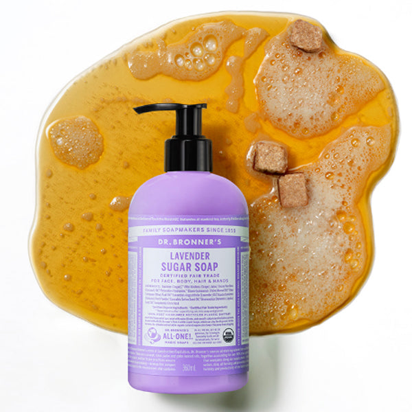 DR.BRONNER'S Lavender Organic Sugar Soap 360ml