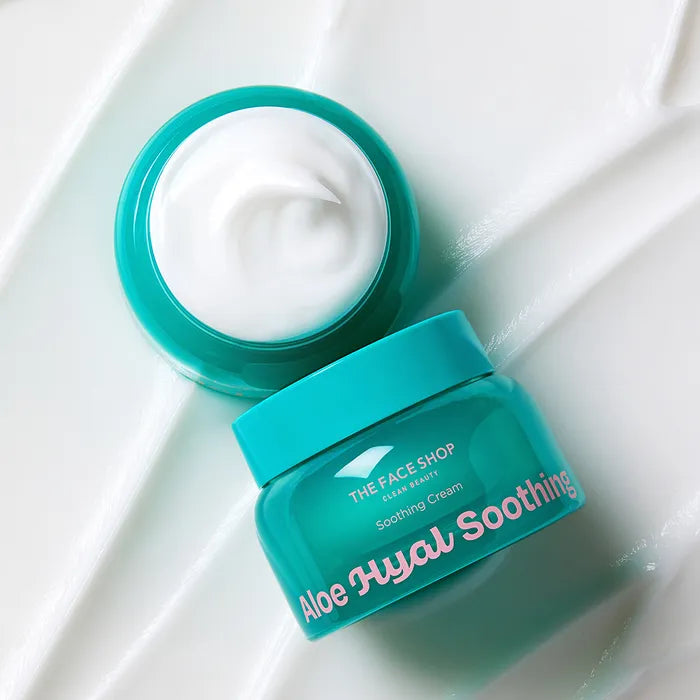 THE FACE SHOP Aloe Hyaluronic Acid Moisture Soothing Cream 60ml