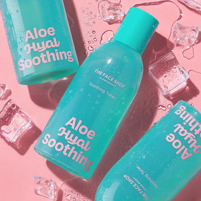 THE FACE SHOP Aloe Hyaluronic Acid Moisture Soothing Toner 250ml