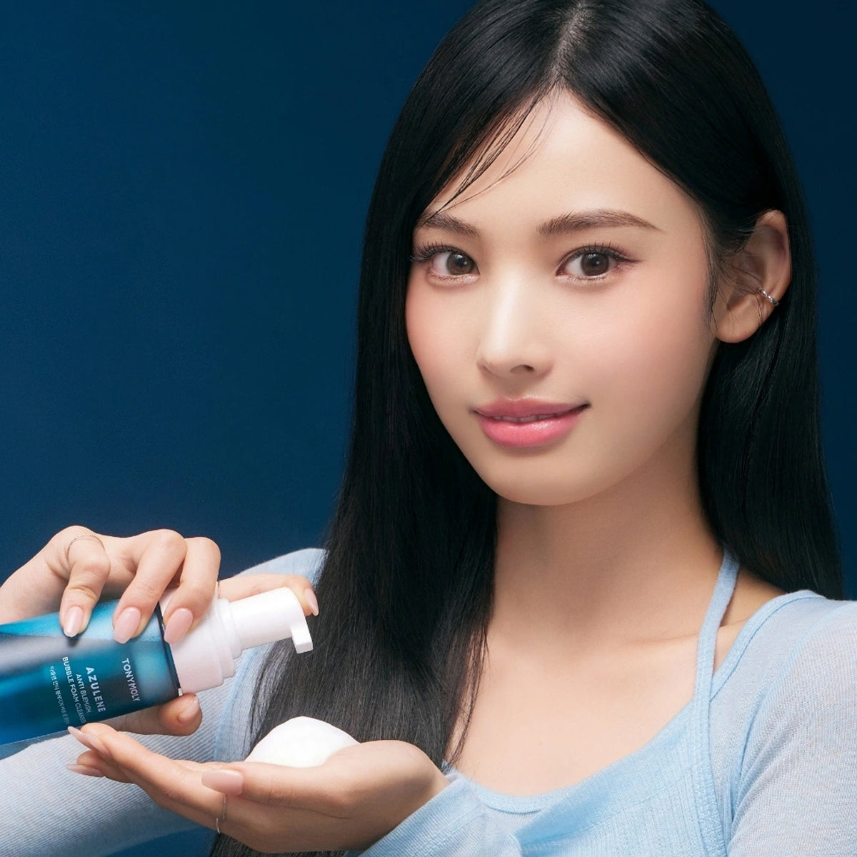TONYMOLY Azulene Anti Blemish Bubble Foam Cleanser 150ml