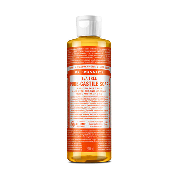 DR.BRONNER'S Tea Tree Pure Castile Soap 240ml