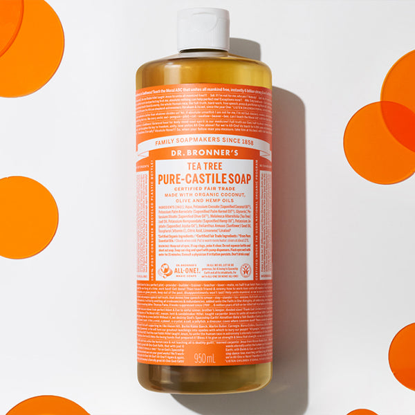 DR.BRONNER'S Tea Tree Pure Castile Soap 950ml