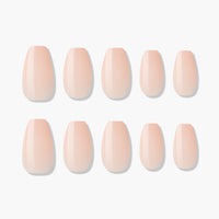MUZMAK Nail Tips 36pcs #Toe Shoes(Coffin)