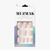 MUZMAK Nail Tips 36pcs #Toe Shoes(Regular Square)