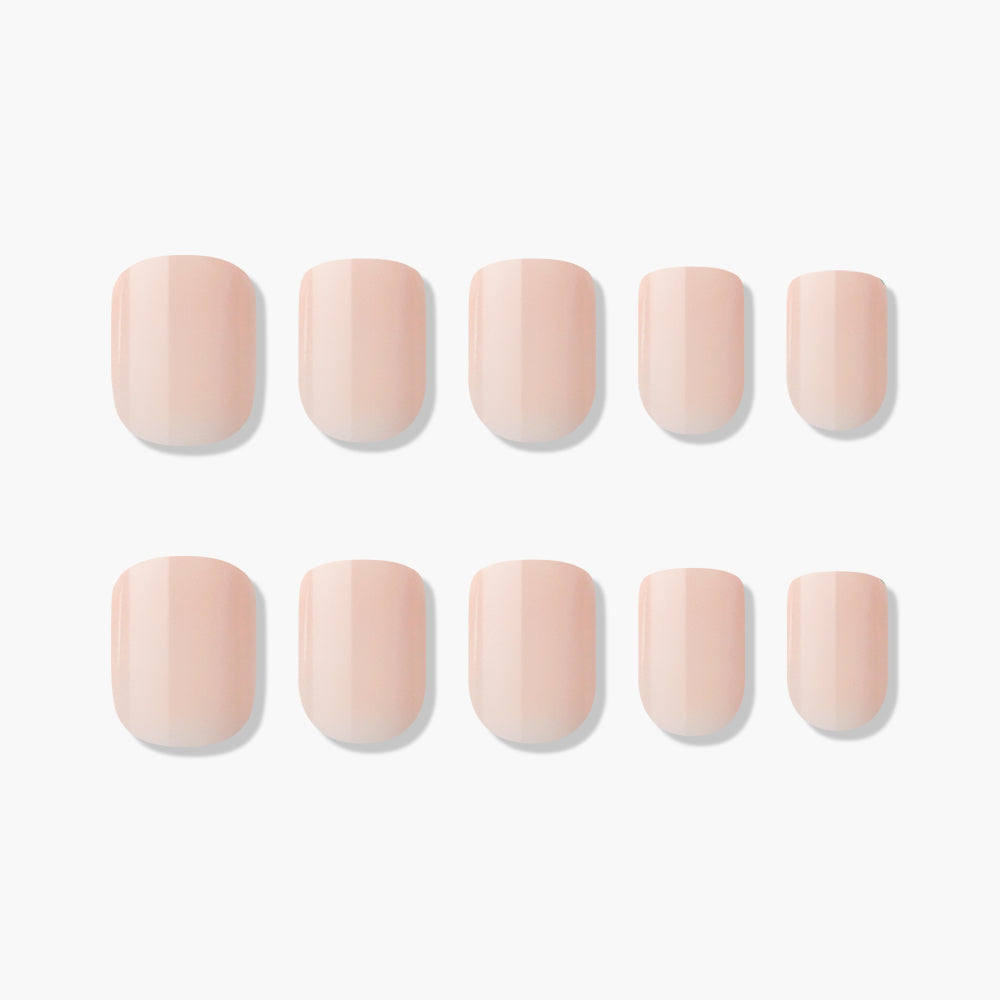 MUZMAK Nail Tips 36pcs #Toe Shoes(Short Square)