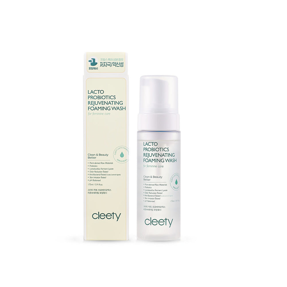 Cleety lacto probióticos rejuveneciendo espuma lavado 175 ml