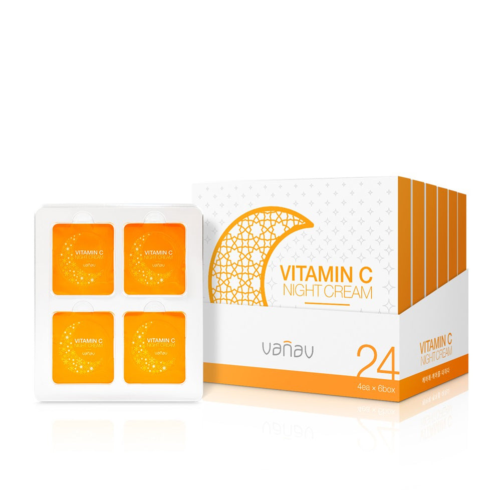 VANAV Vitamin C Night Cream 24-Day Kit 4ea *6ea