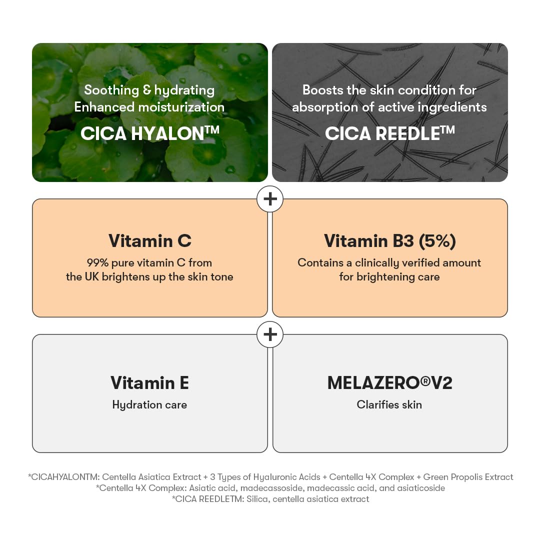 VT Cosmetics Vita-Light Reedle Shot 100 shot / 300shot / 700shot