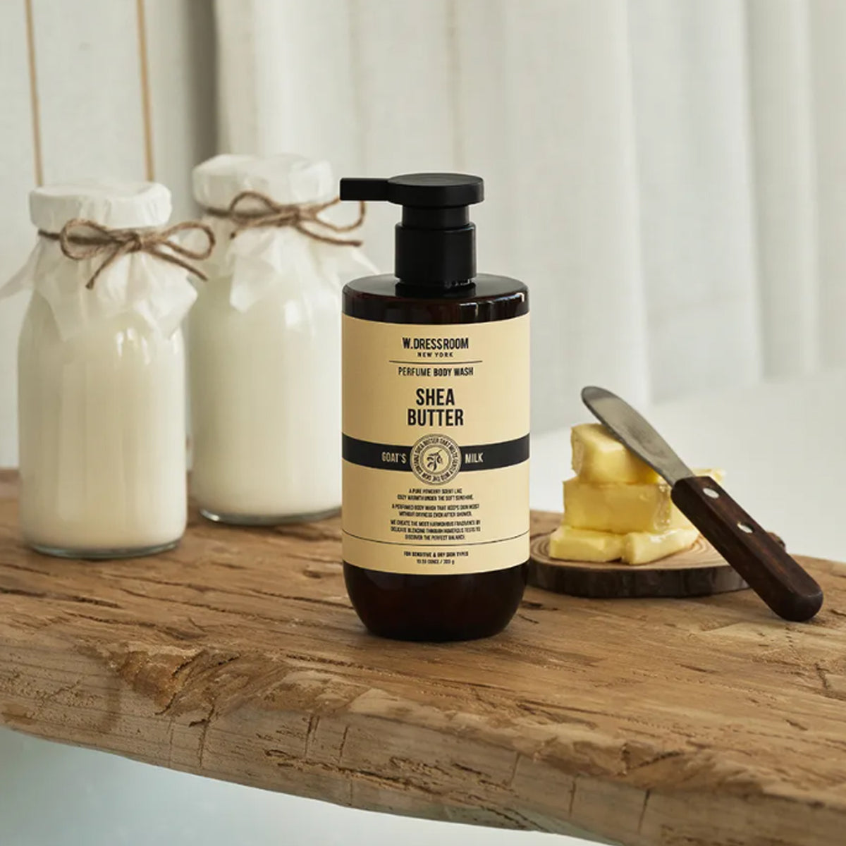 W.DRESSROOM Perfume Body Wash Shea Butter 300g