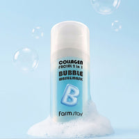 Farmstay Collagen Facial Two-in-One Bubble Wash & Mask 100ml
