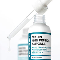 Paquete de máscara de ampulle de péptido NMN Wellderma NMN (10 hojas) + Ampoule Niacin 30ml Conjunto