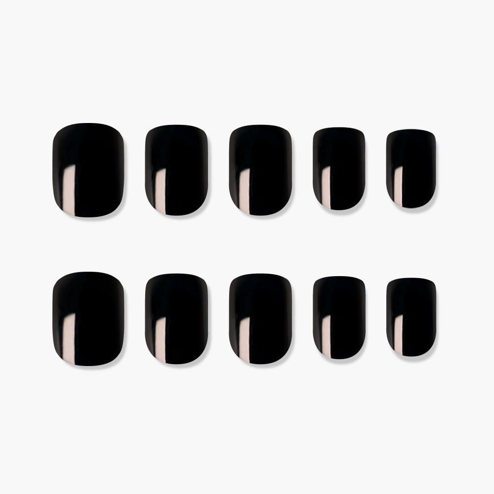 Puntas de uñas muzmak 36pcs #grunge oso (cuadrado corto)
