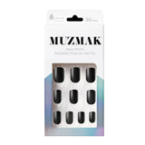 Puntas de uñas muzmak 36pcs #grunge oso (cuadrado corto)