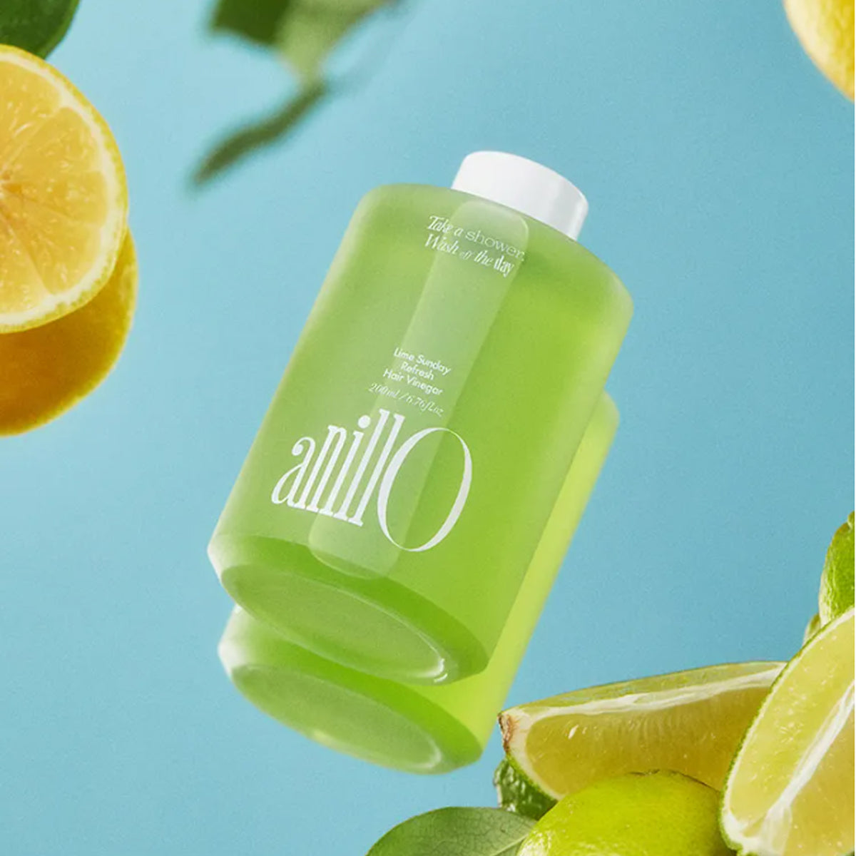 anillo lime domingo refresh vinagre de cabello 200ml