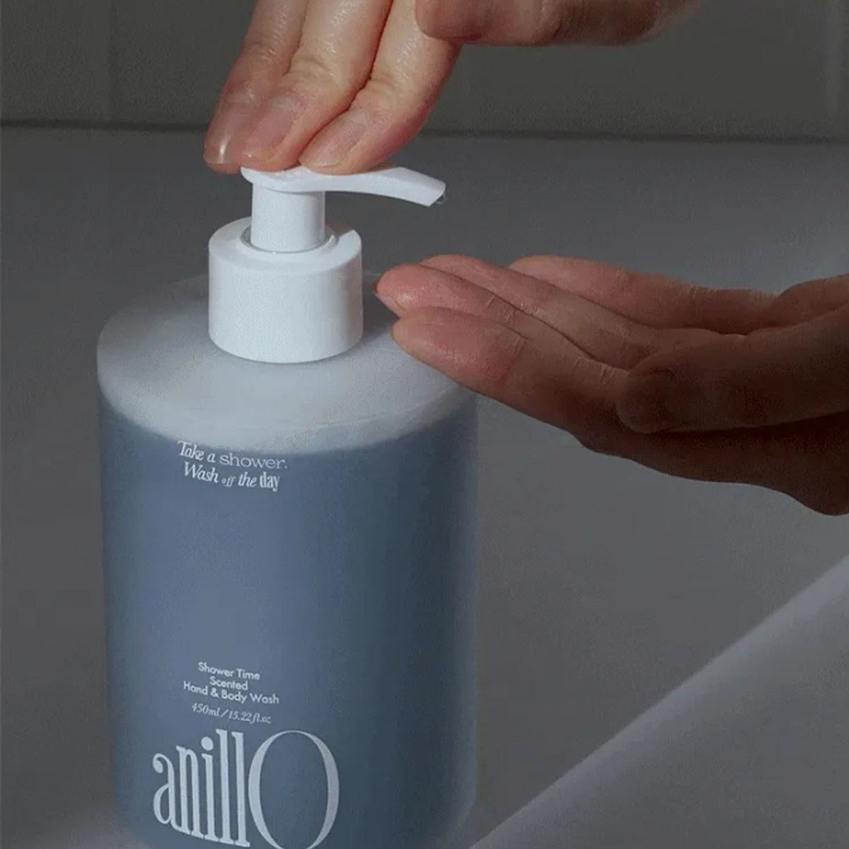 anillO Shower Time Scented Hand & Body Wash 450ml