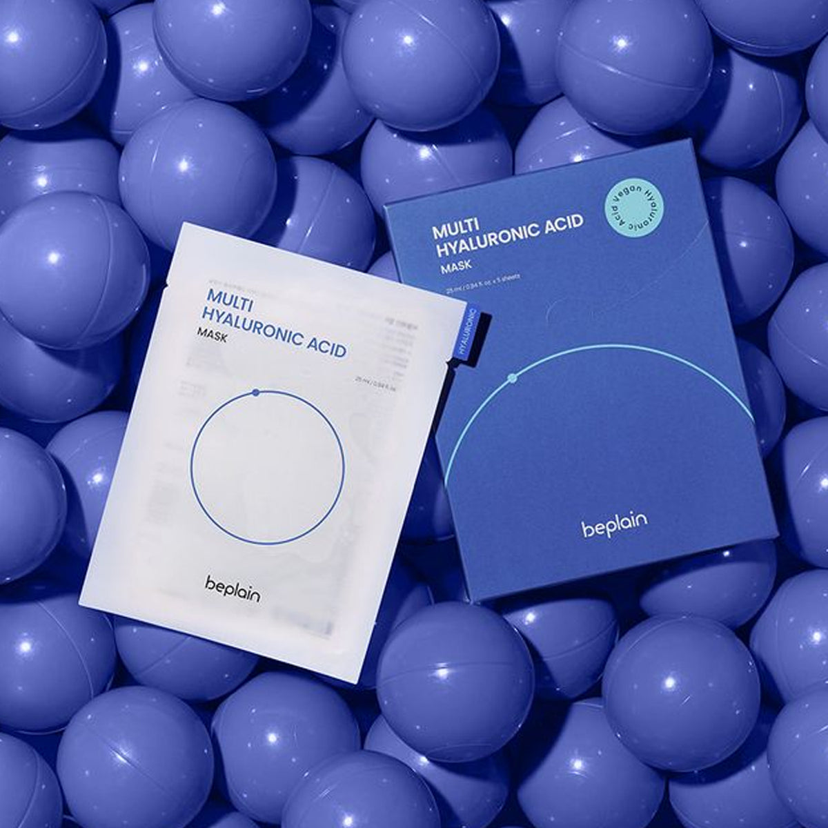 beplain Multi Hyaluronic Acid Mask 5 Sheets