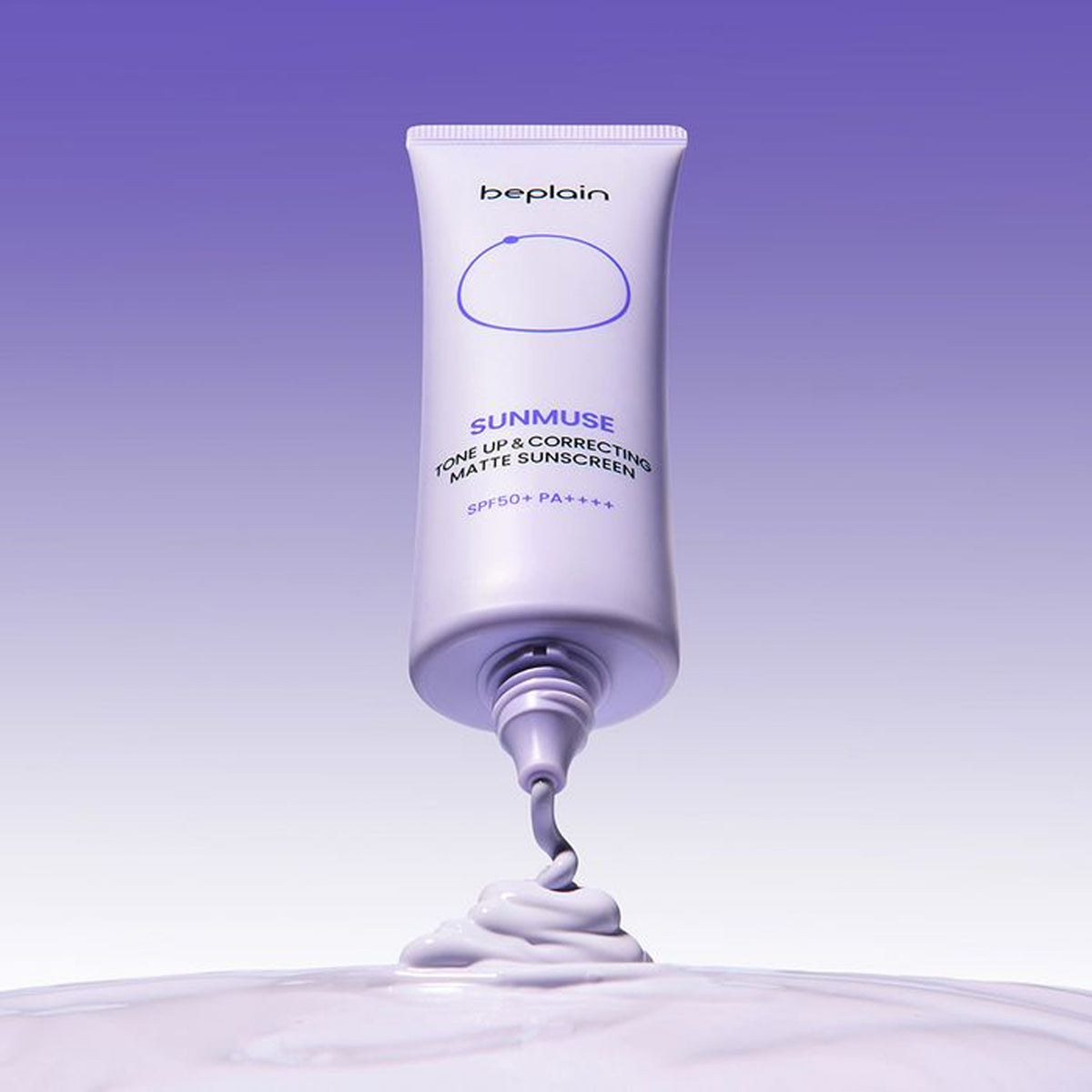 beplain Sunmuse Tone Up & Correcting Matte Sunscreen SPF 50+ PA++++ 50ml