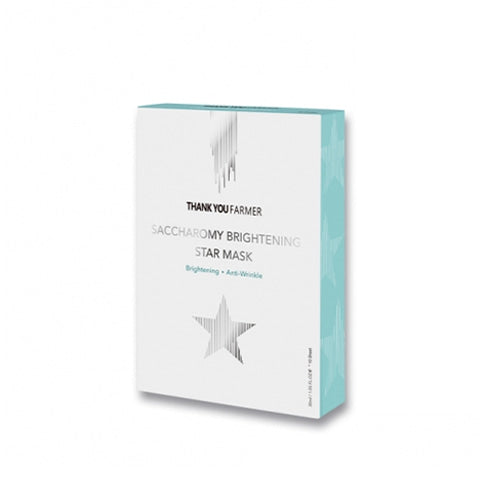 THANK YOU FARMER Saccharomy Brightening Star Mask 10ea