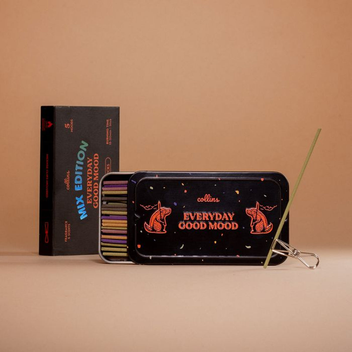 collins Incense Stick Mix Edition (5-Scent Assortment)