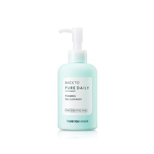 Gracias agricultor de regreso al limpiador de gel de espuma de espuma pura 200 ml