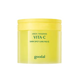 goodal Green Tangerine Vita C Dark Spot Care Pad Alpha 70 sheets