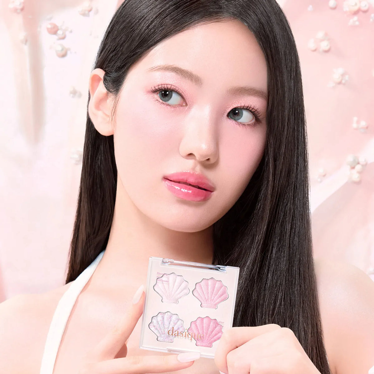 dasique Shine Glow Highlighter Palette 5.5g 01 Twinkle Mermaid (Mermaid Edition)